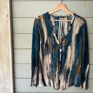 NIC & ZOE one button cardigan